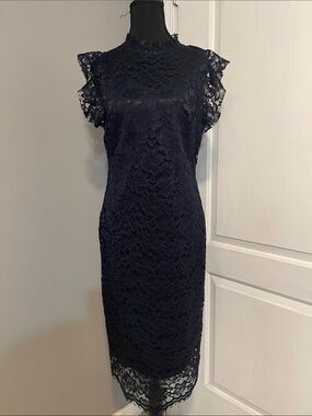 bodycon lace white dress At My Best it is the ultimate ZARA CUT-OUT POLYAMIDE MIDI Size:20x30 Matte NPU-Andy-202247